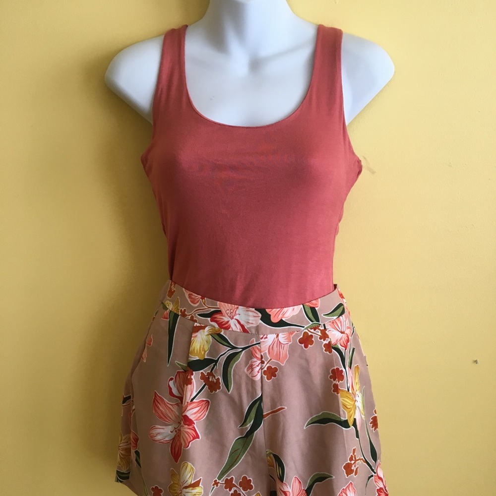 NWT Shorts- Flower Print